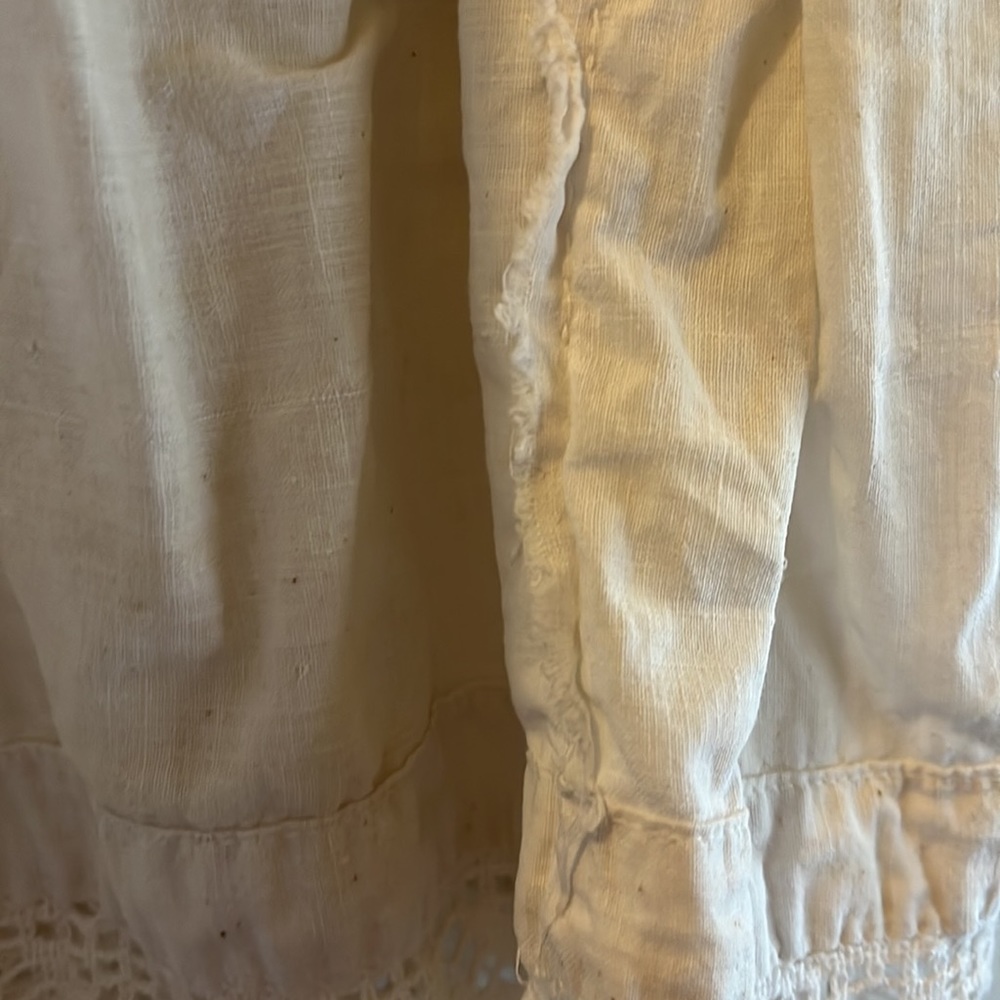 Antique baby gown and slip - Picture 12 of 13